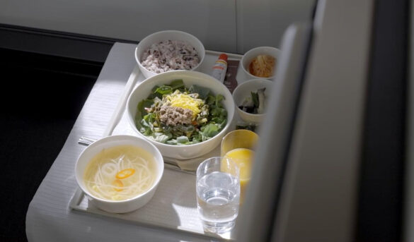 5 platos de avión únicos por los que merece la pena volar