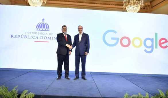 Presidente Abinader anuncia que Google invertirá en RD