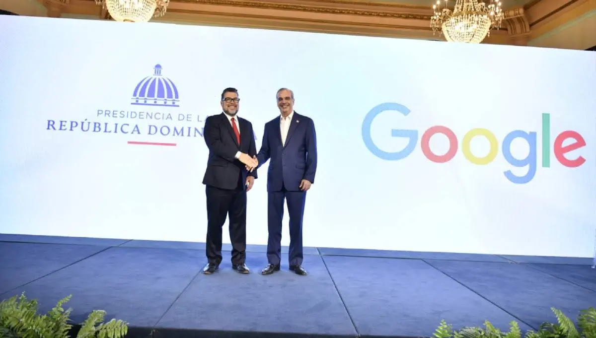 Presidente Abinader anuncia que Google invertirá en RD