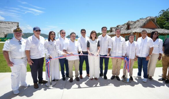 VP Raquel Peña inaugura primera etapa del puerto Samaná Bayport