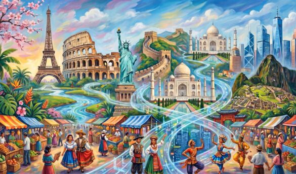 Los 10 destinos turísticos que más viajeros reciben: Europa, Asia y América en el podio
