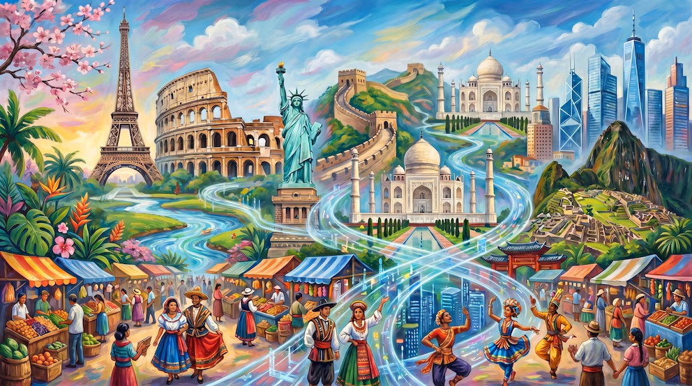 Los 10 destinos turísticos que más viajeros reciben: Europa, Asia y América en el podio