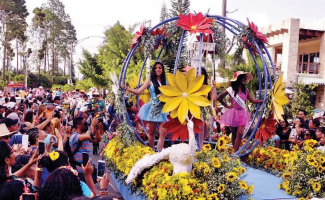 Jarabacoa: cuando las flores se convierten en una fiesta de todos