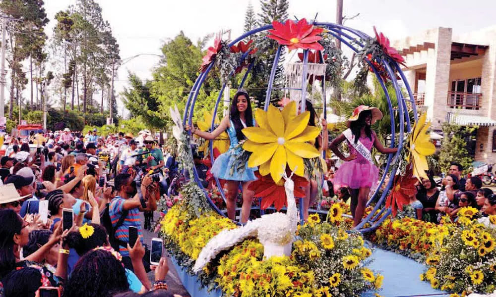Jarabacoa: cuando las flores se convierten en una fiesta de todos