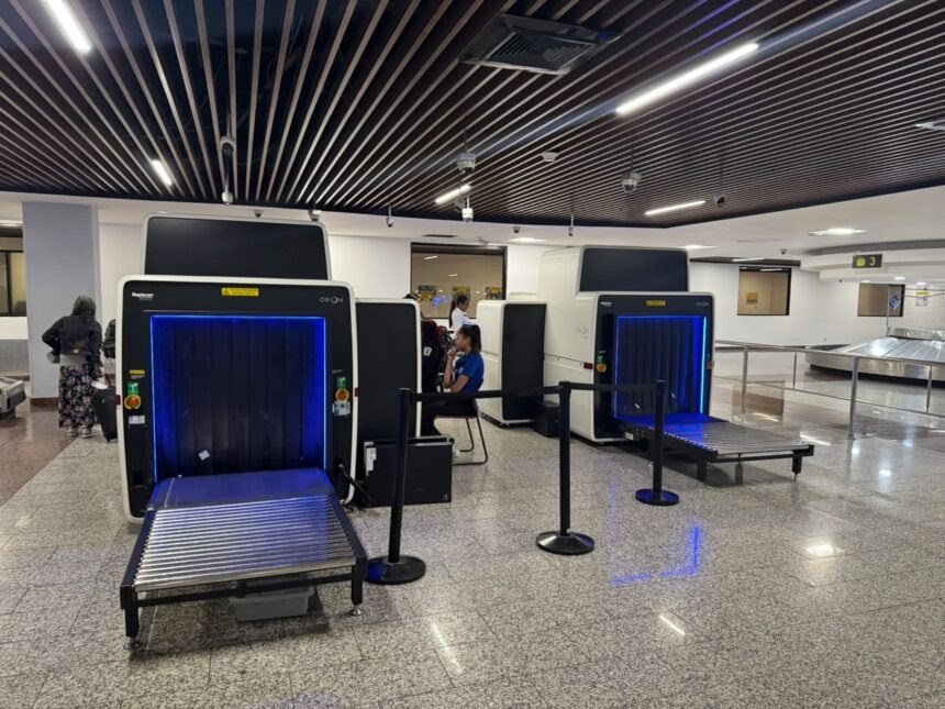 AERODOM instala cuatro nuevas máquinas de rayos X en el AILA para fortalecer inspección de equipajes de la DGA