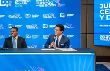 David Collado y José Monegro, presentan en Miami los Juegos Santo Domingo 2026