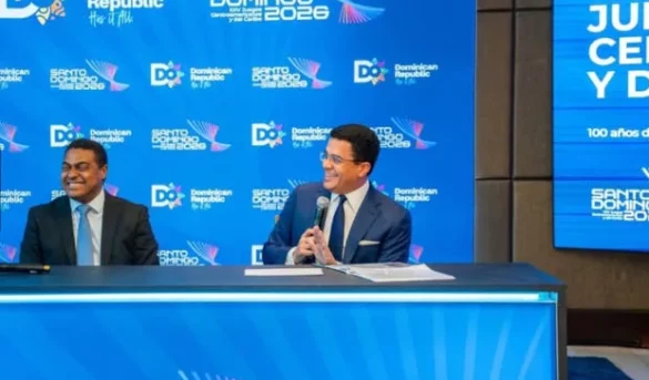 David Collado y José Monegro, presentan en Miami los Juegos Santo Domingo 2026