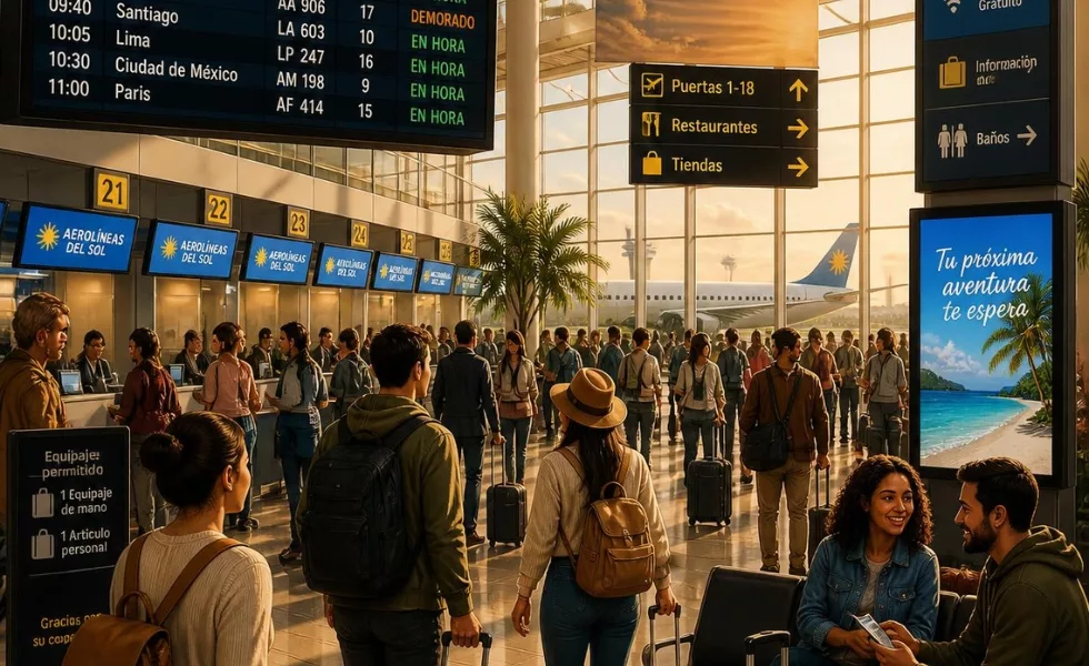 Tráfico aéreo de RD creció un 9.2% en mayo, uno de los mejores desempeños en la región
