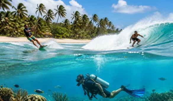 Califican 5 playas de RD como paraísos para los amantes de los deportes acuáticos